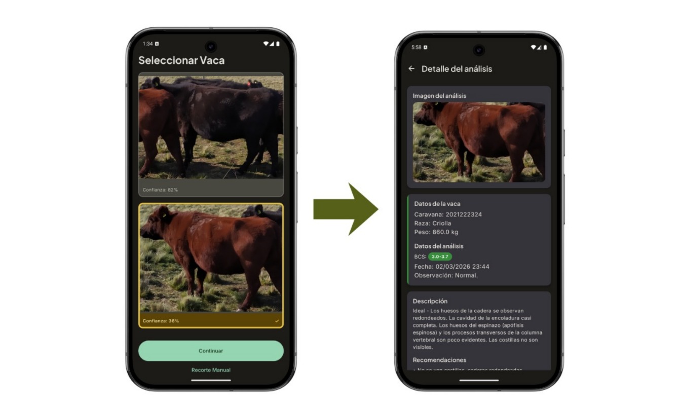 Proyecto Agro mobile app screenshot